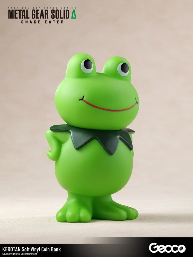 Metal Gear Solid ?: Snake Eater Soft Vinyl Bank Kerotan 21 cm