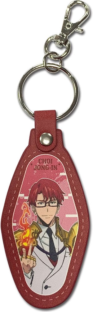 Solo Leveling Leather Keyring Choi Jong-In