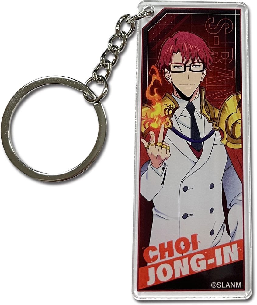 Solo Leveling Acrylic Keychain Choi Jong-In Stand Art