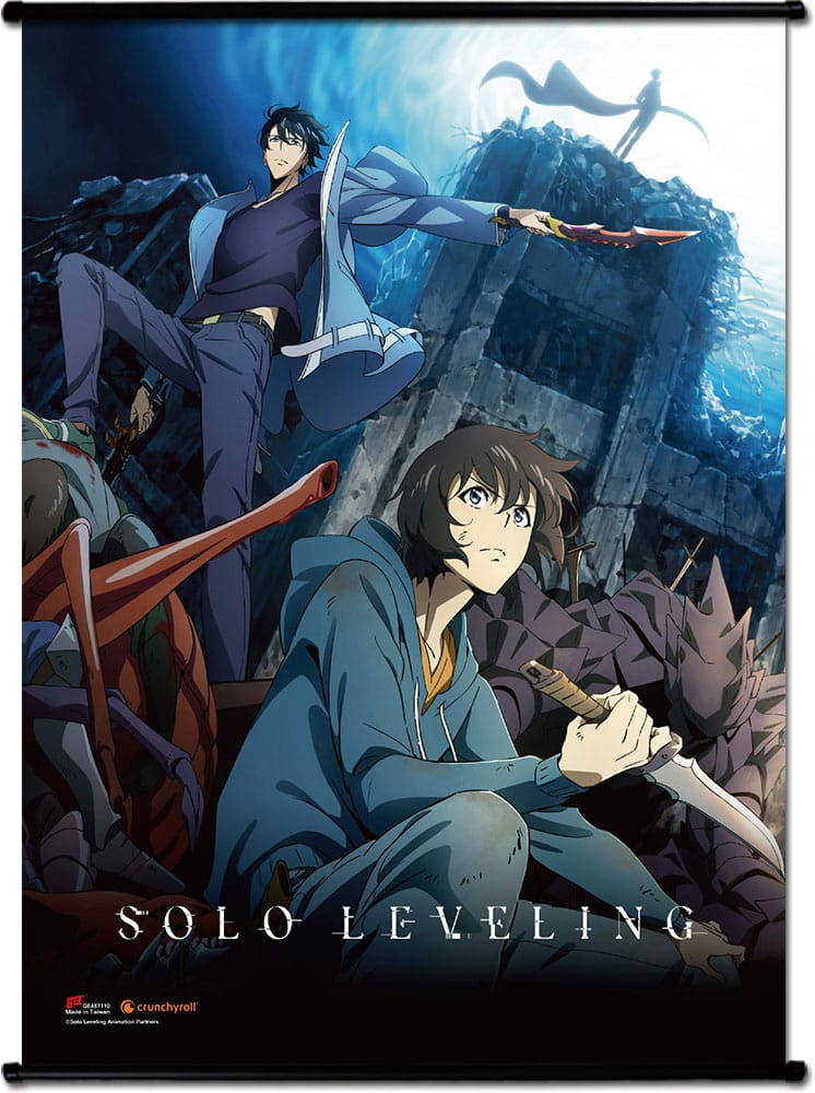 Solo Leveling Wall Scroll Sung Jinwoo Key Art