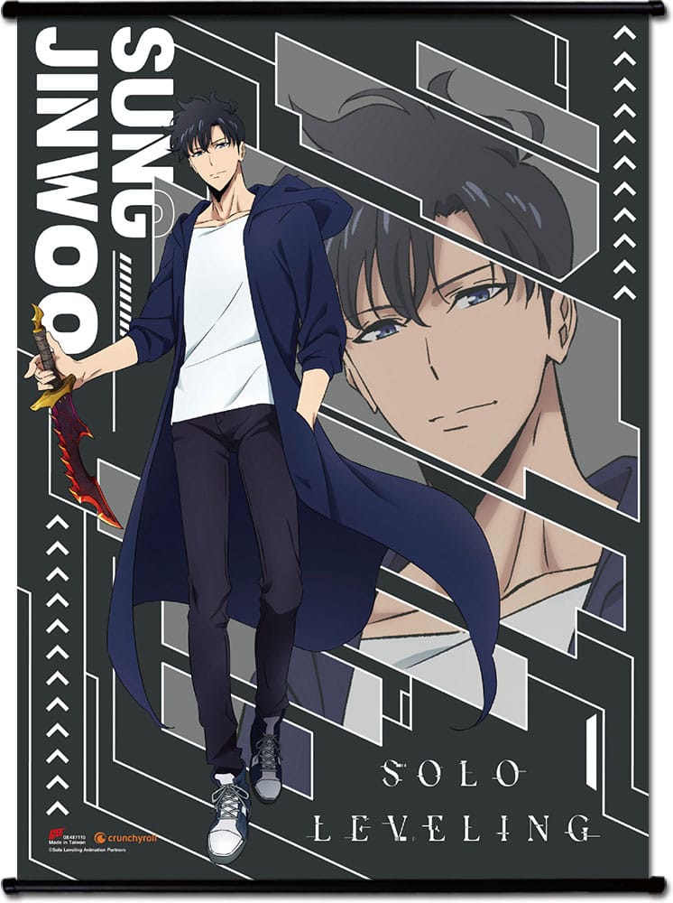 Solo Leveling Wall Scroll Sung Jinwoo S-Rank #2