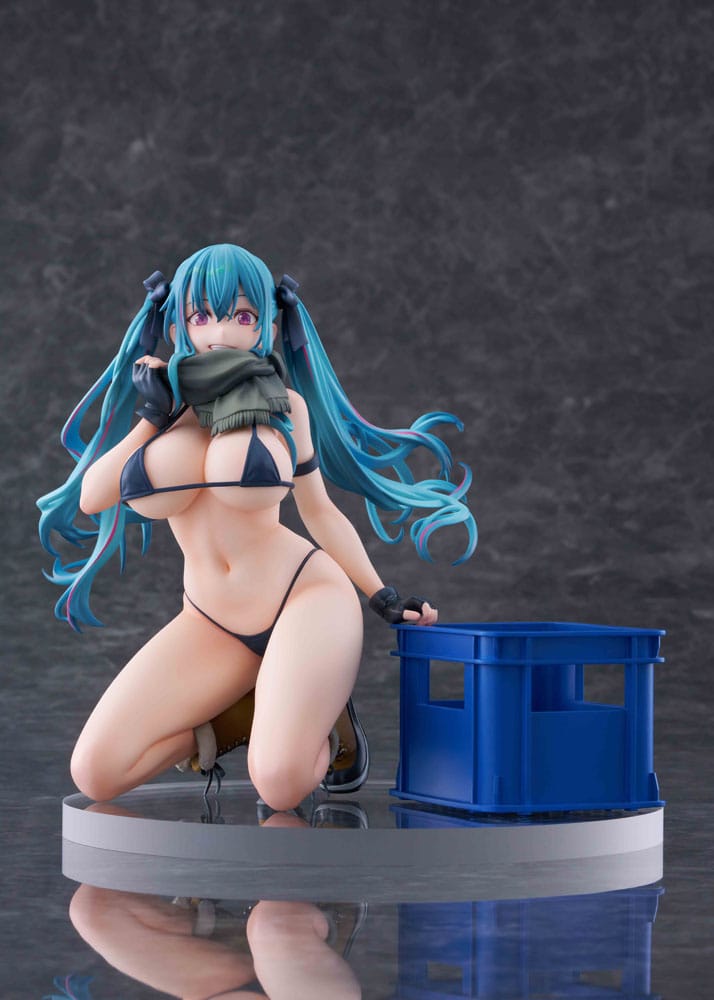 Original Illustration PVC Statue 1/7 Warehouse Aoko Illustration by FreeStyle AmiAmi Limited Edition 16 cm