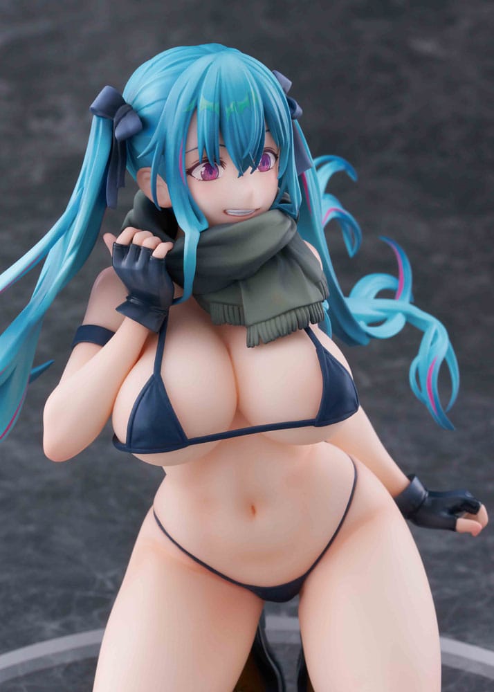 Original Illustration PVC Statue 1/7 Warehouse Aoko Illustration by FreeStyle AmiAmi Limited Edition 16 cm