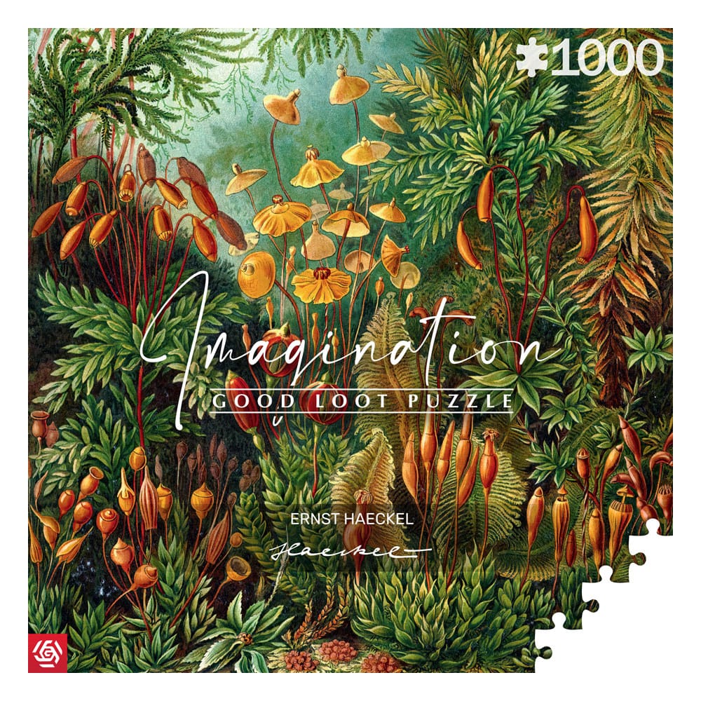 Ernst Haeckel Imagination Puzzle Muscinae (1000 pieces)