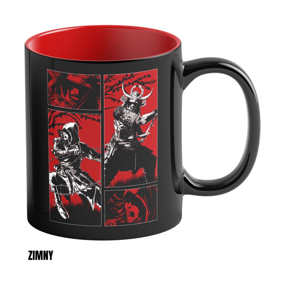 Assassin's Creed Shadows Heat Change Mug Naoe & Yasuke Artwork 450 ml