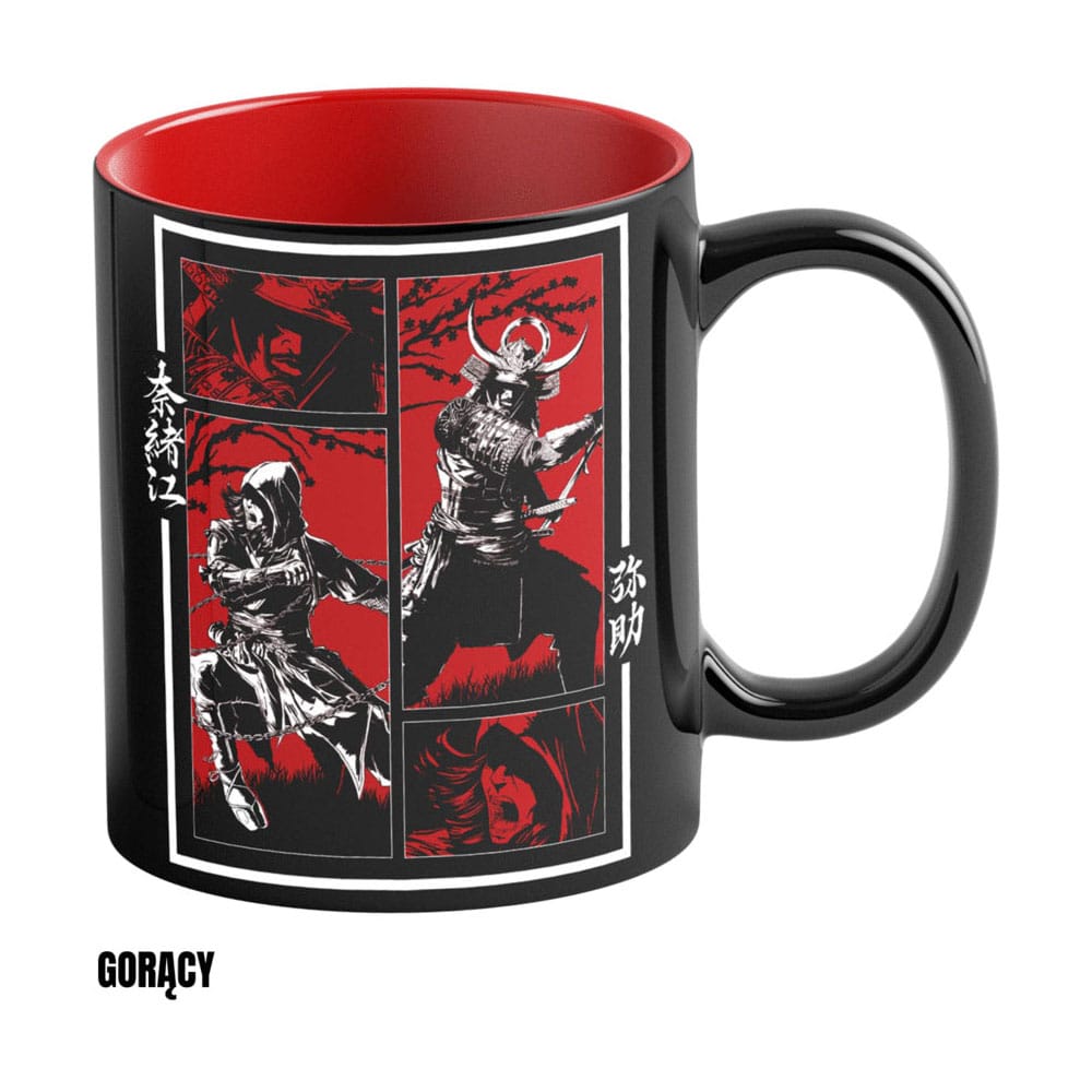 Assassin's Creed Shadows Heat Change Mug Naoe & Yasuke Artwork 450 ml