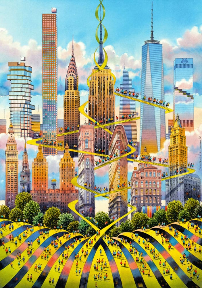 Tytus Brzozowski Puzzle New York (1000 pieces)