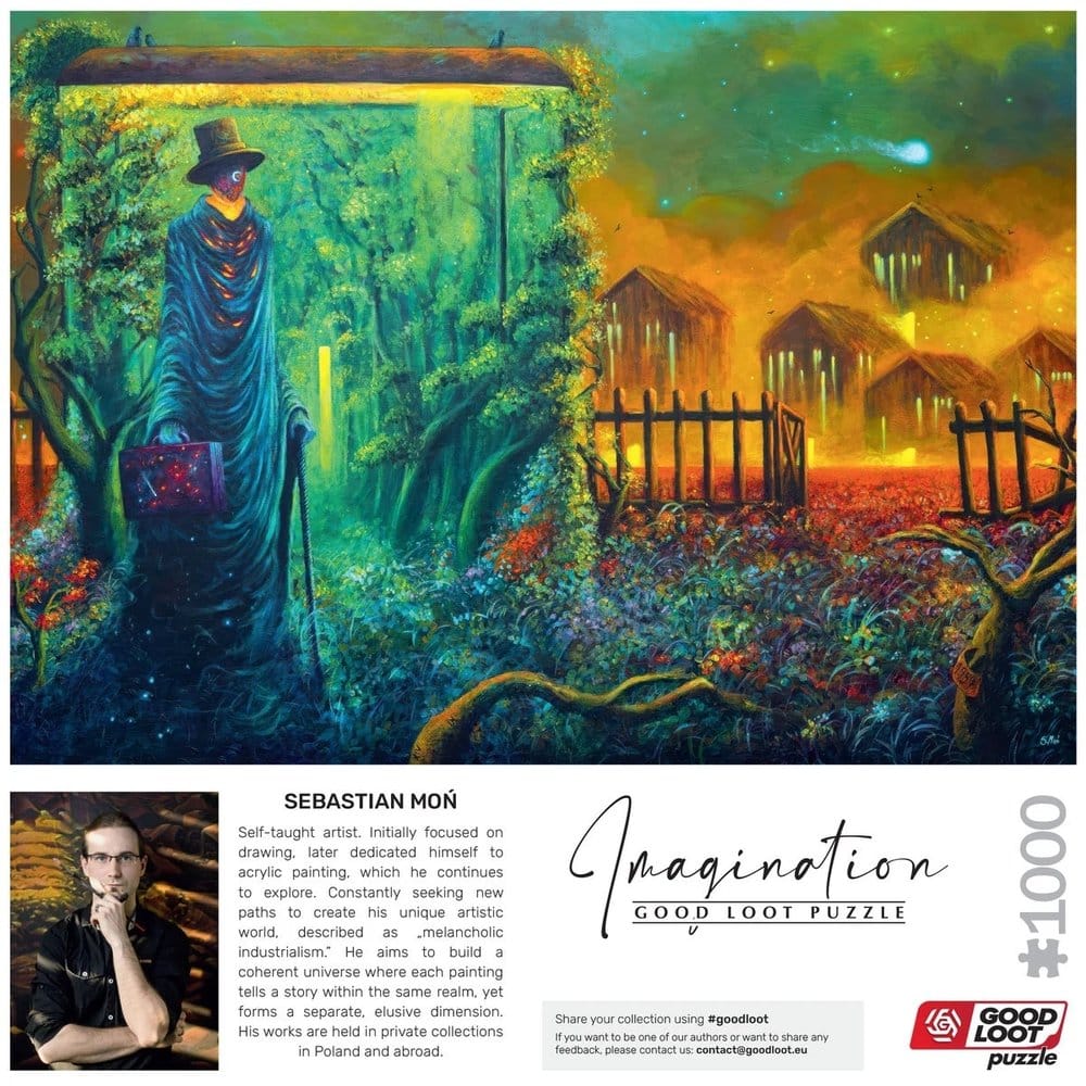 Imagination Series Puzzle Sebastian Møn Stationary Traveller II (1000 pieces)
