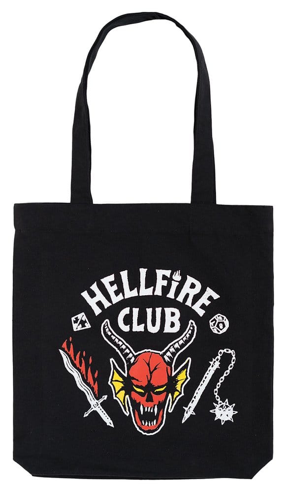 Stranger Things Tote Bag Hellfire Club