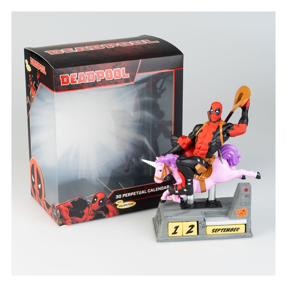 Deadpool 3D perpetual Calendar