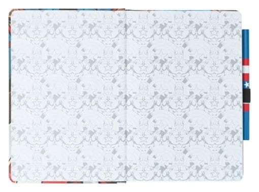 Marvel Captain America Premium Notebook with Pen Uniform A5