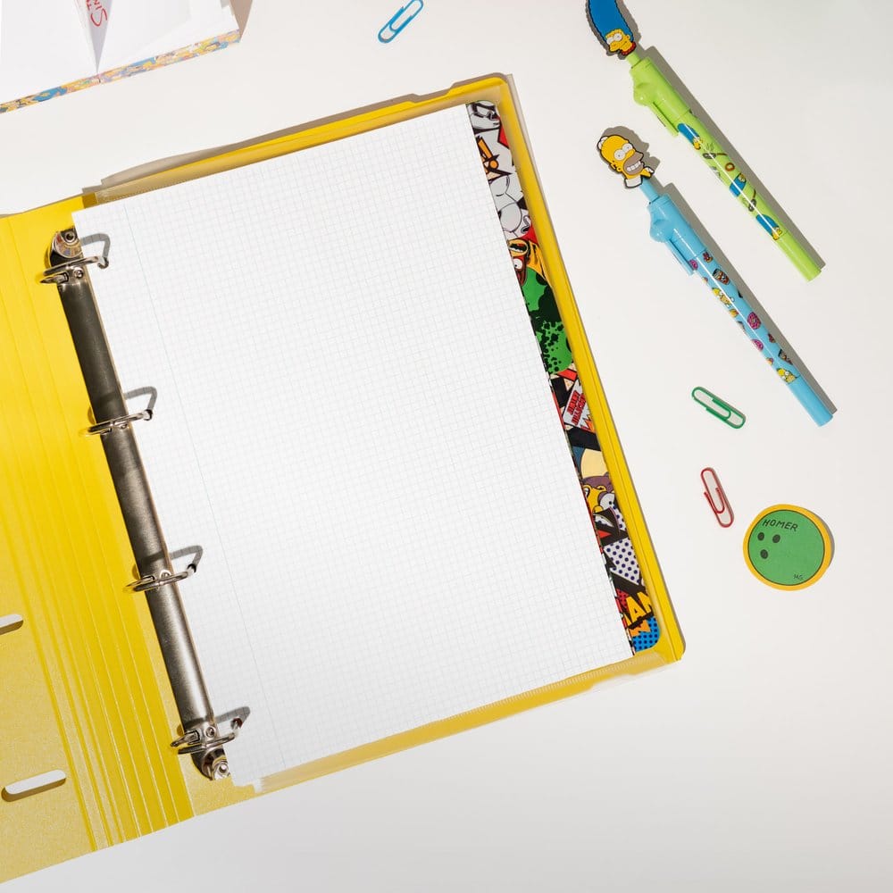 The Simpsons 4 Ring Binder