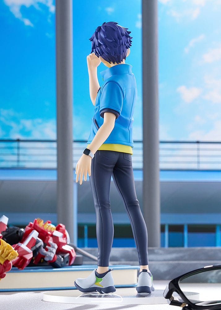 Gridman Universe Pop Up Parade PVC Statue Yomogi Asanaka L Size 23 cm