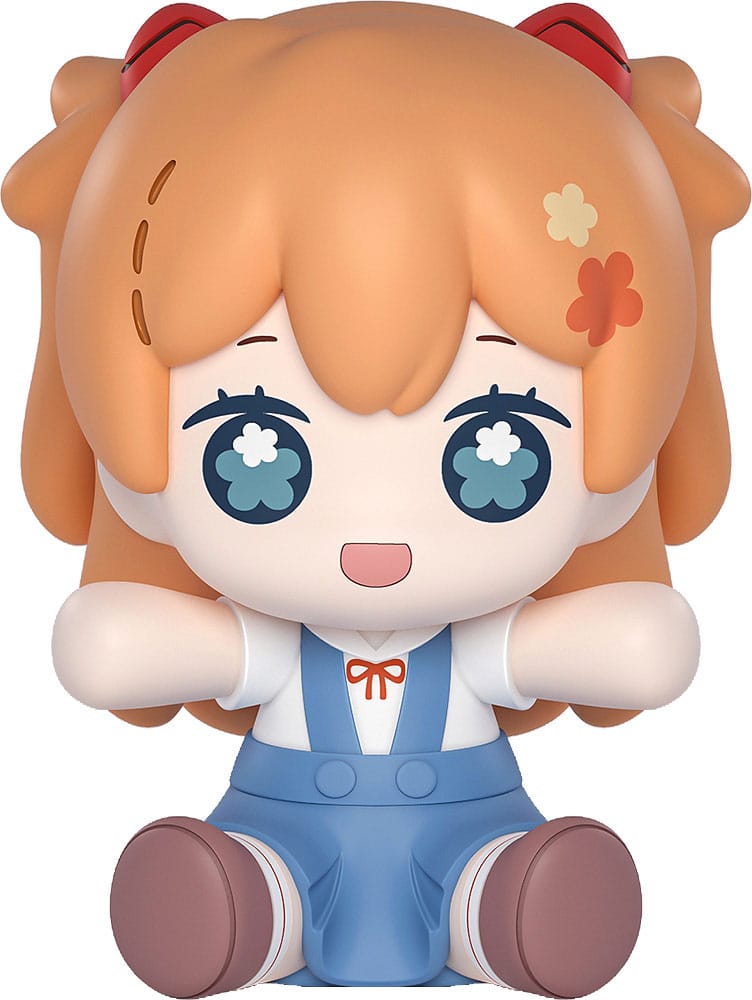 Rebuild of Evangelion Huggy Good Smile Chibi Figure Asuka Shikinami Langley: School Uniform Ver. 6 cm