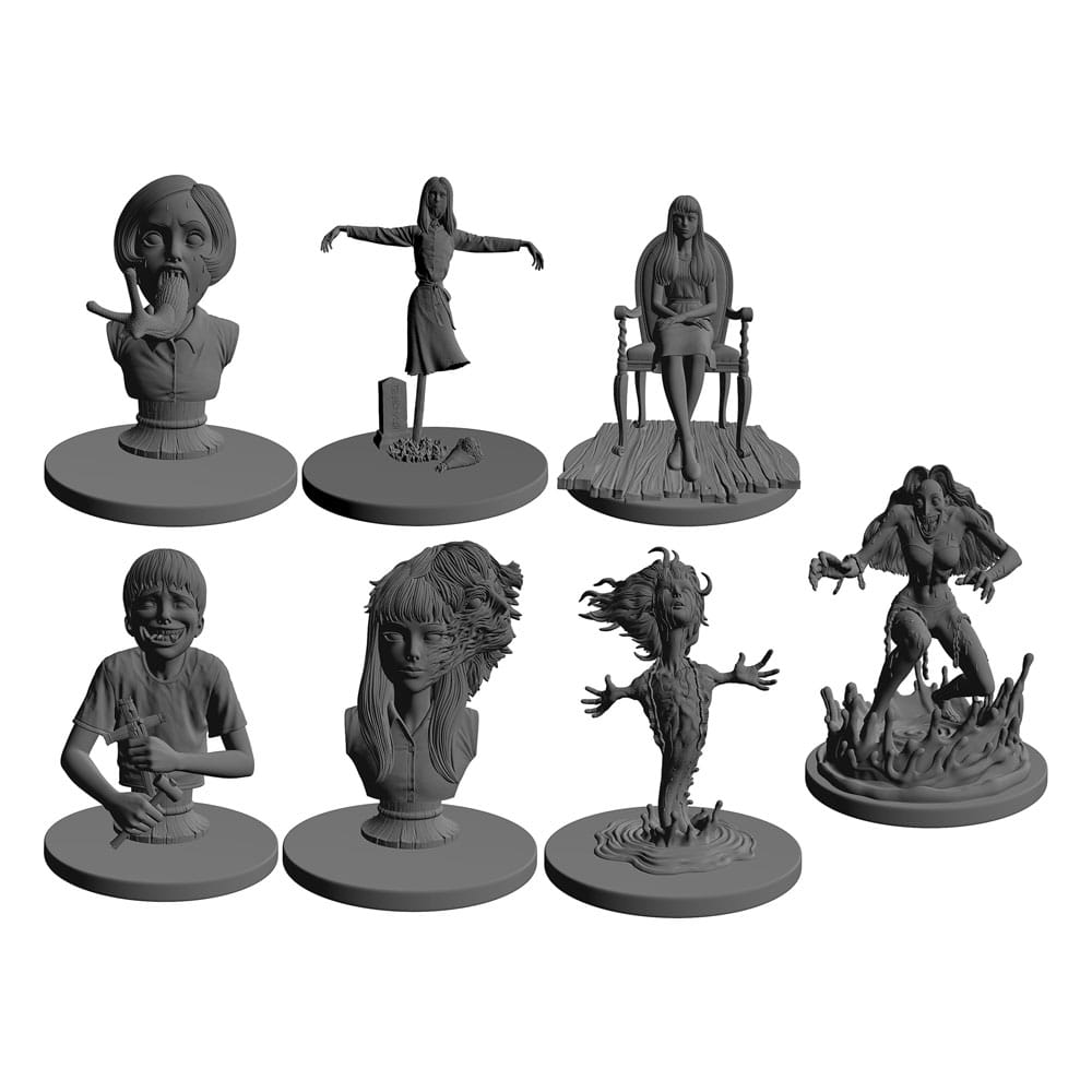 Junji Ito Collection Pocket Curse Mini Figures Series 2 6 cm Assortment (8)