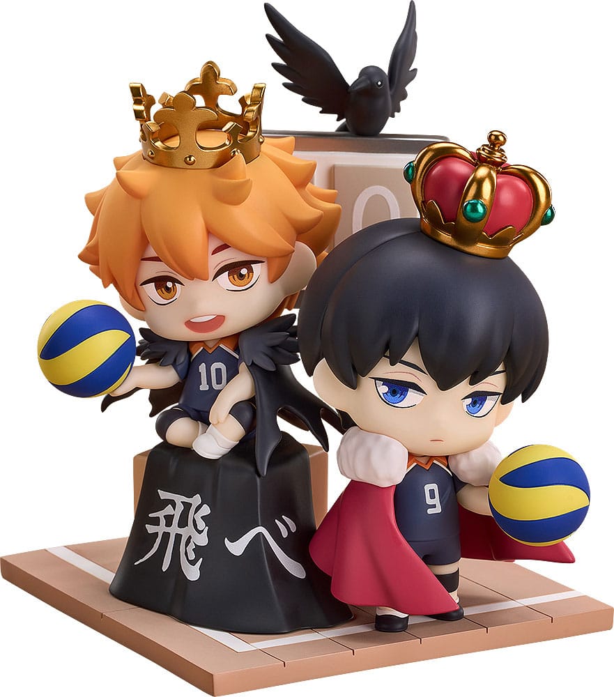 Haikyu!! Qset Mini-Figure 2-Pack Shoyo Hinata & Tobio Kageyama 11 cm