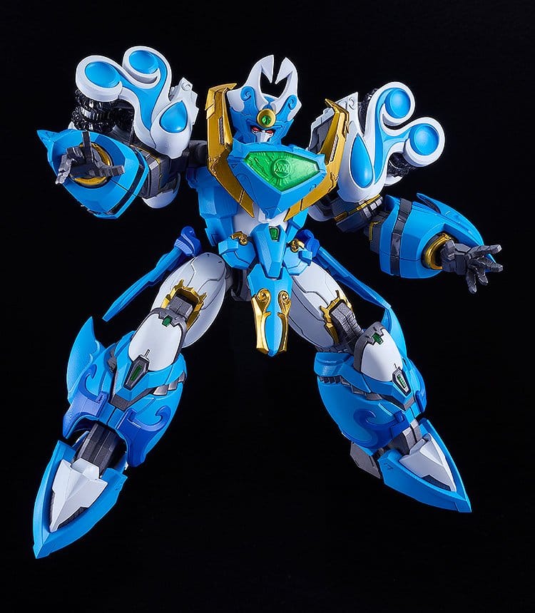 Mado King Granzort Moderoid Plastic Model Kit King's Style Aquabeat Gold Edition 18 cm