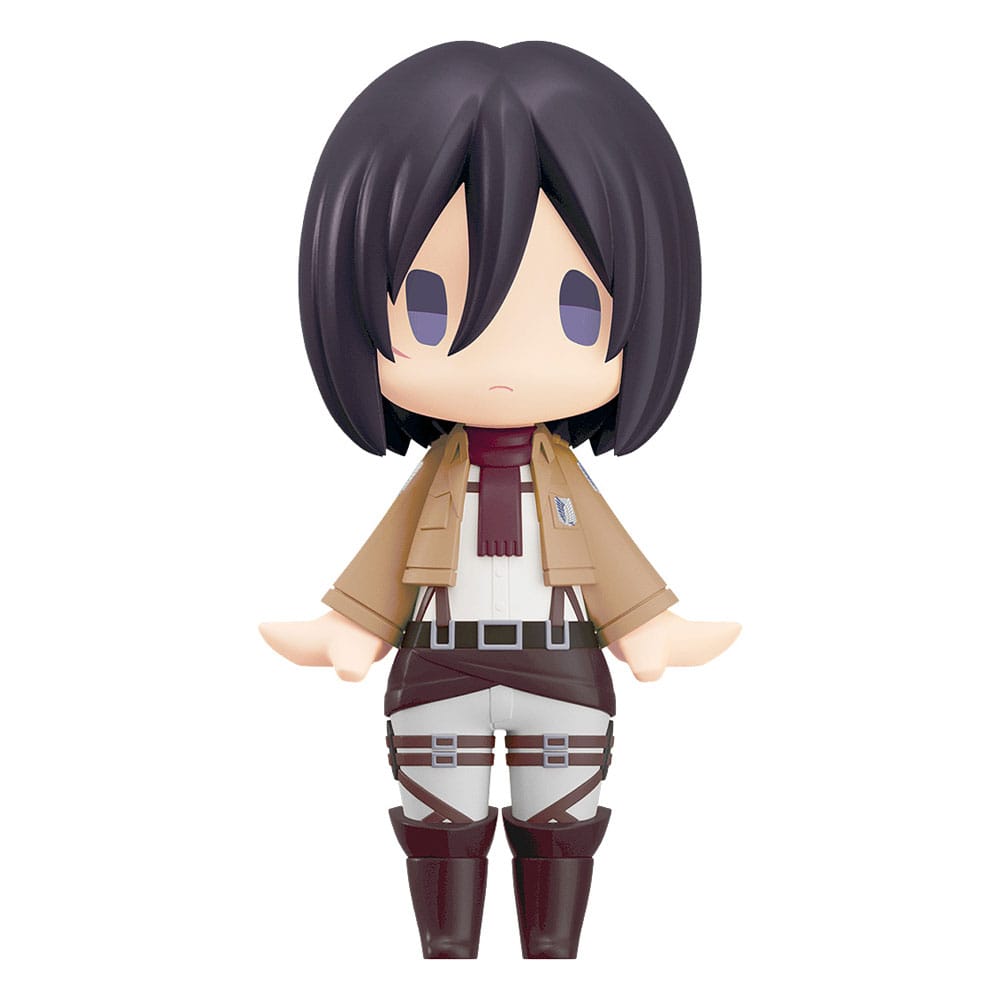 Attack on Titan HELLO! GOOD SMILE Action Figure Mikasa Ackerman 10 cm