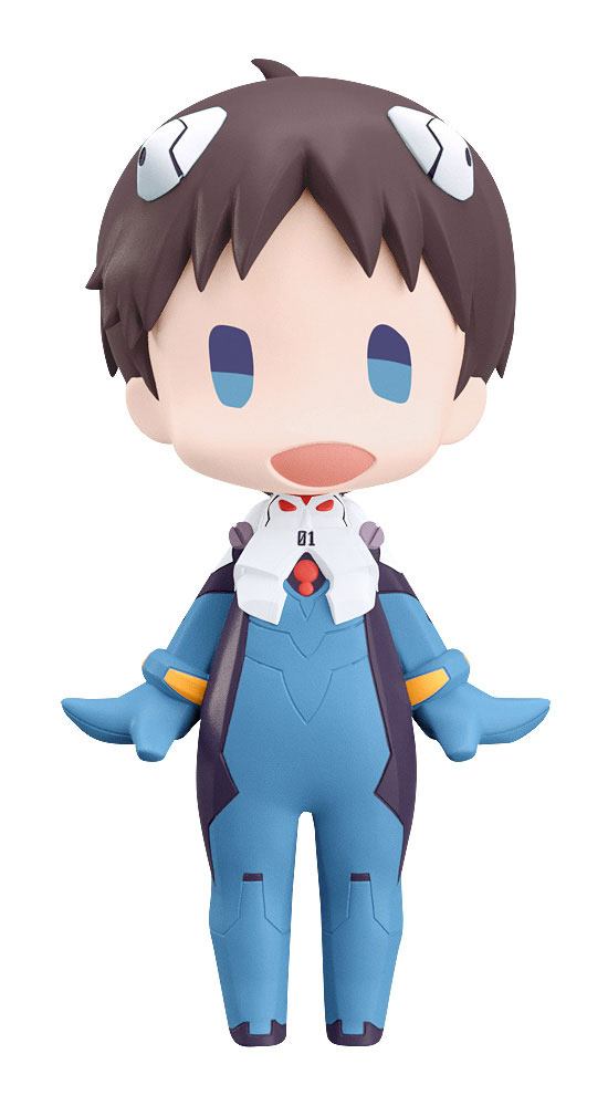 Rebuild of Evangelion HELLO! GOOD SMILE Action Figure Shinji Ikari 10 cm