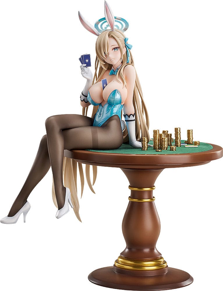 Blue Archive PVC Statue 1/7 Asuna Ichinose (Bunny Girl): Game Playing Ver. 25 cm