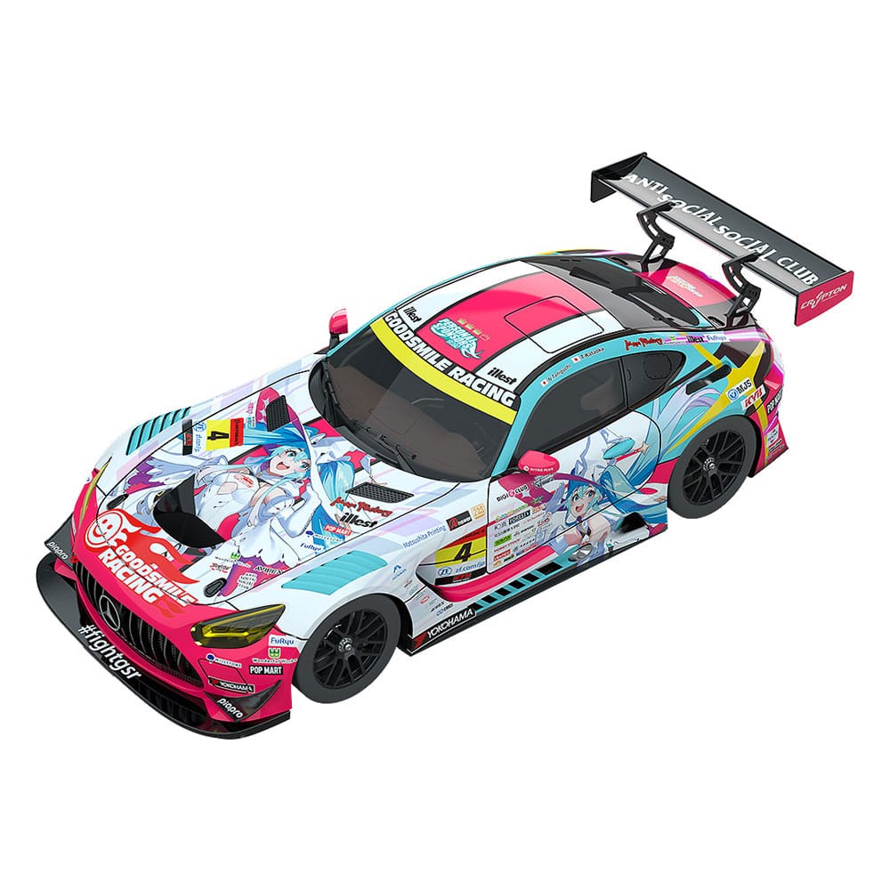 Hatsune Miku GT Project Vehicle 1/18 Hatsune Miku AMG 2024 Season Opening Ver. 26 cm