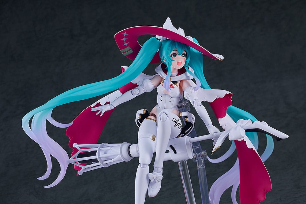 Hatsune Miku GT Project Figma Action Figure Racing Miku 2024 Ver. 16 cm