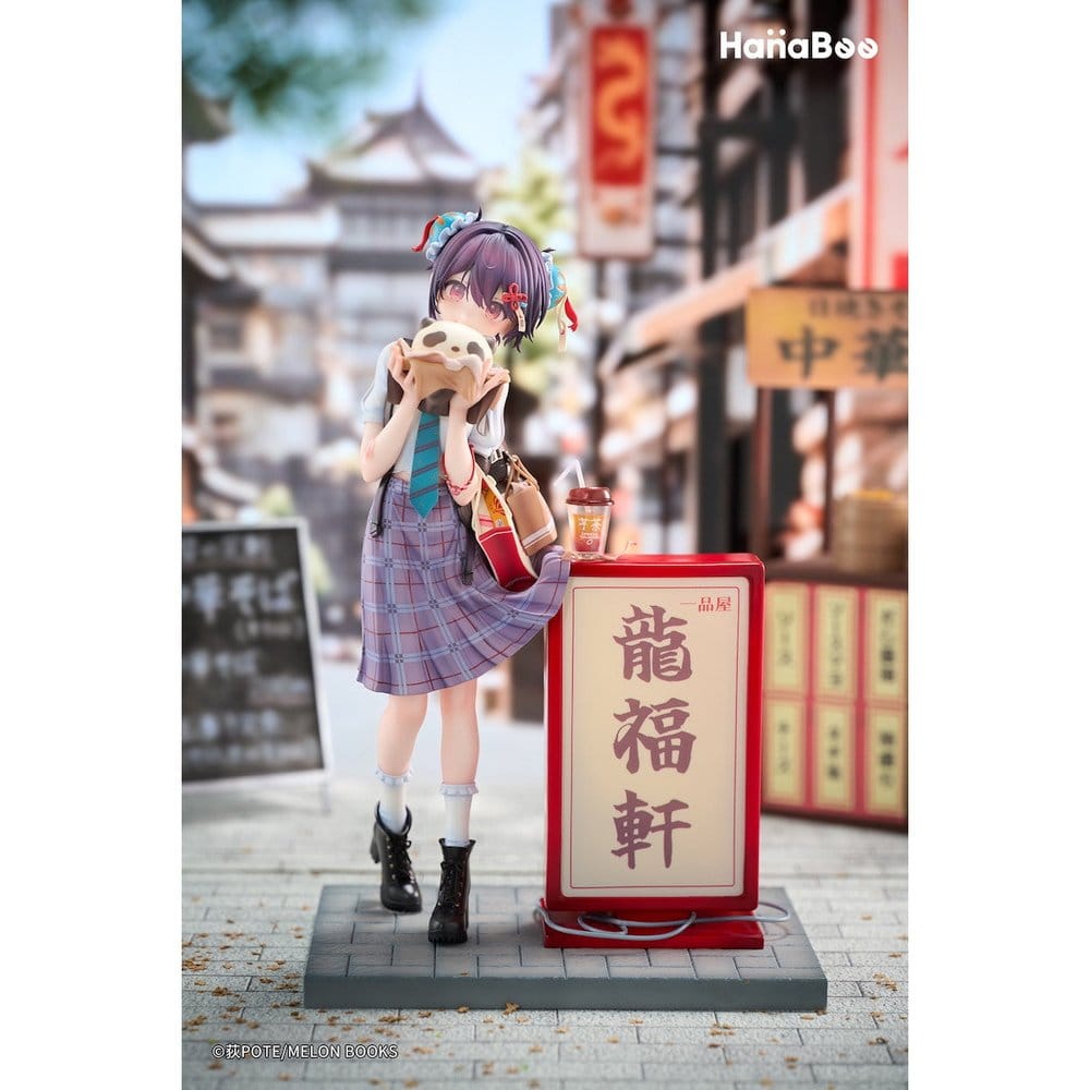 Original Character PVC Figure 1/6 Panda Nikuman-chan Deluxe Edition 26 cm