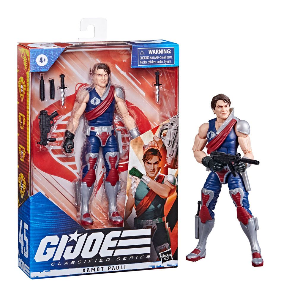 GI Joe Classified Series Action Figure 2023 Xamot Paoli 15 cm