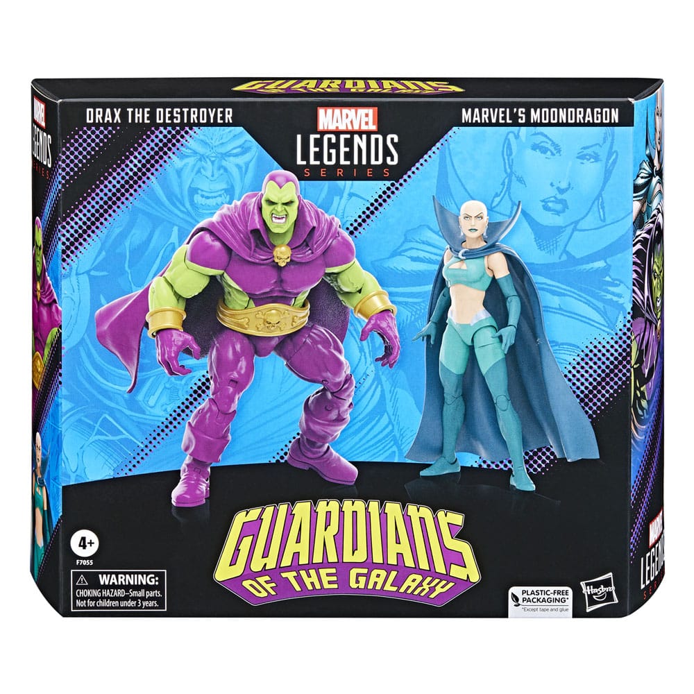 Guardians of the Galaxy Marvel Legends Action Figure 2-Pack Drax the Destroyer & Marvel's Moondragon 15 cm