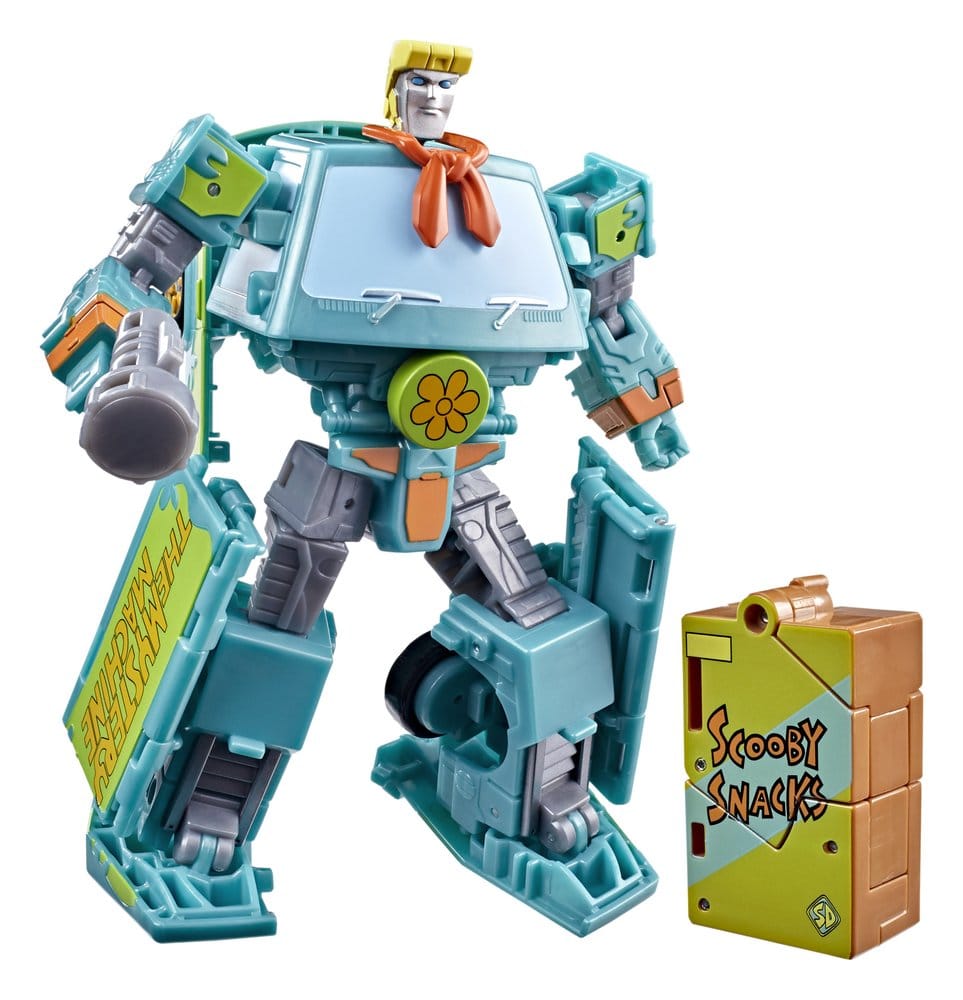 Transformers x Scooby-Doo Action Figure 2-Pack Mysterious Prime & Automutt 15 cm
