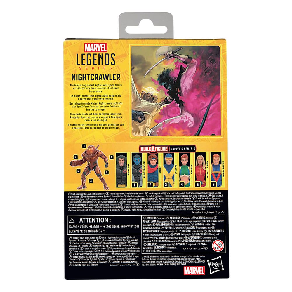 X-Men Marvel Legends Action Figure Nightcrawler (BAF: Marvel's Nemesis) 15 cm