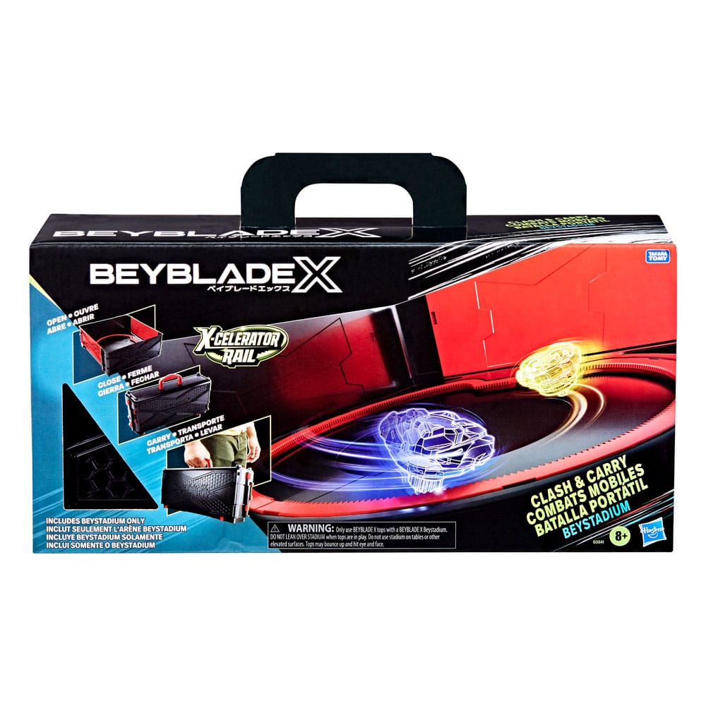 Beyblade X Beystadium Clash and Carry Beystadium