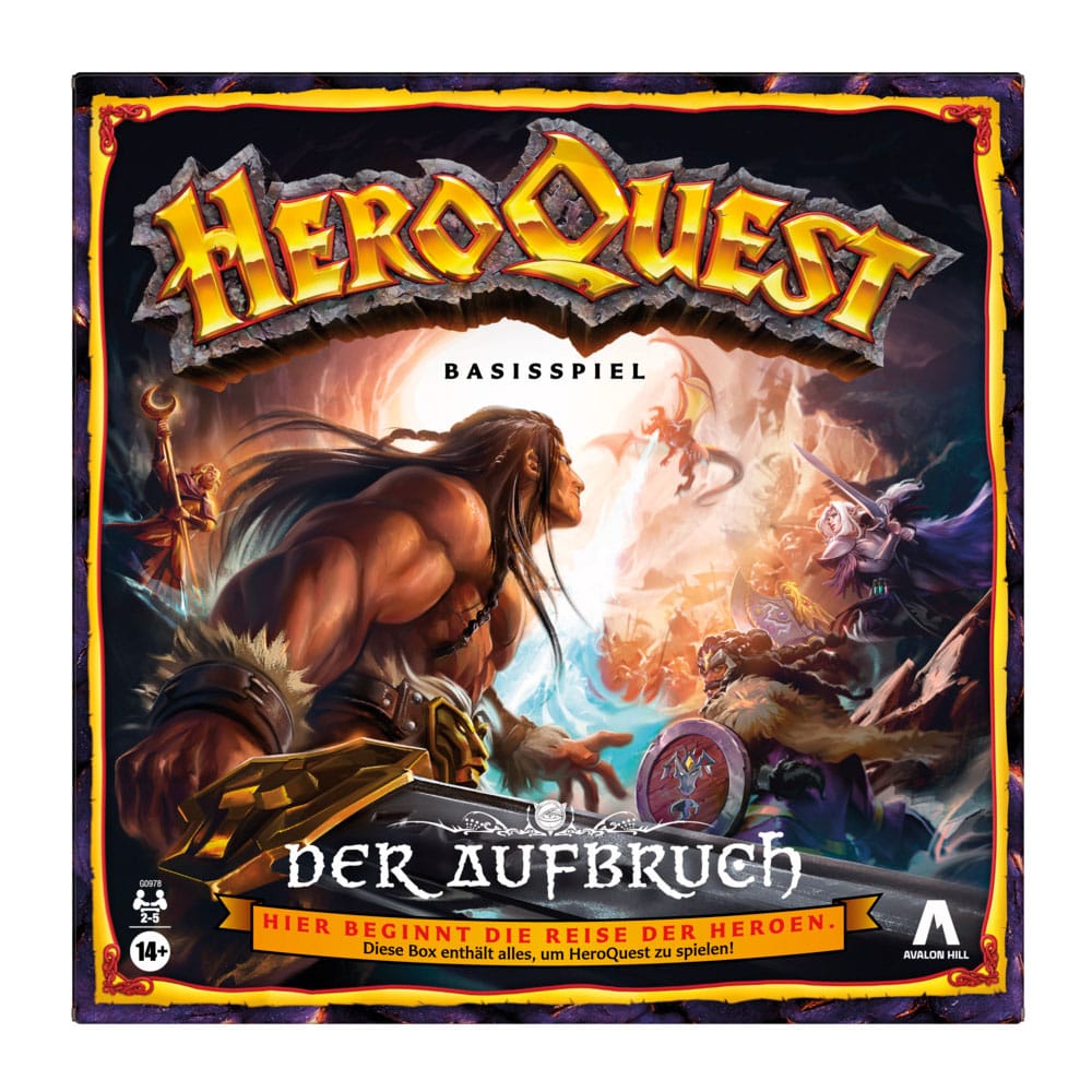 HeroQuest Board Game The Awakening *German Version*