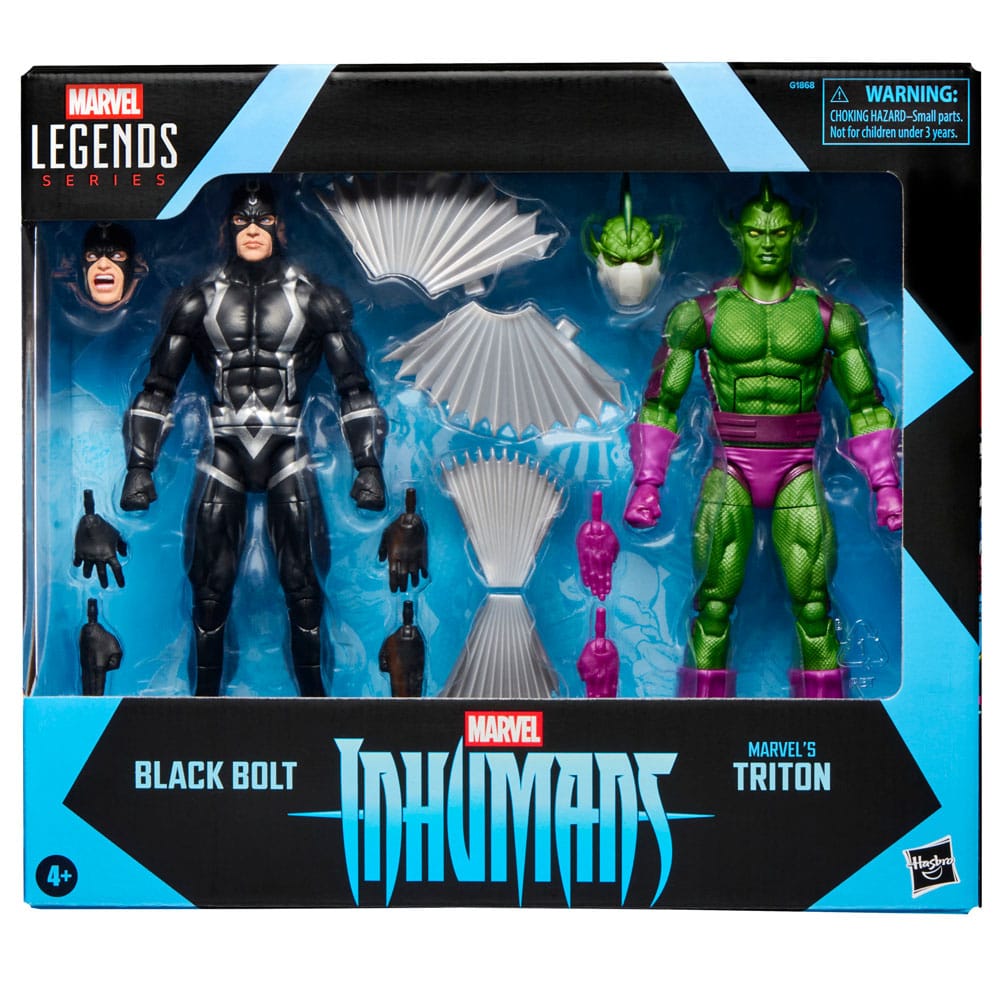 Inhumans Marvel Legends Action Figure 2-Pack Black Bolt & Marvel's Triton 15 cm