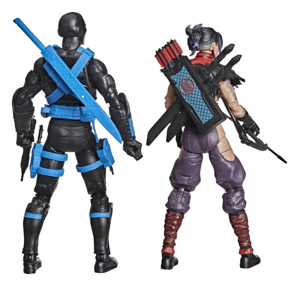 G.I. Joe Classified Series Action Figure 2-Pack Snake Eyes & Kim "Jinx" Arashikage 15 cm