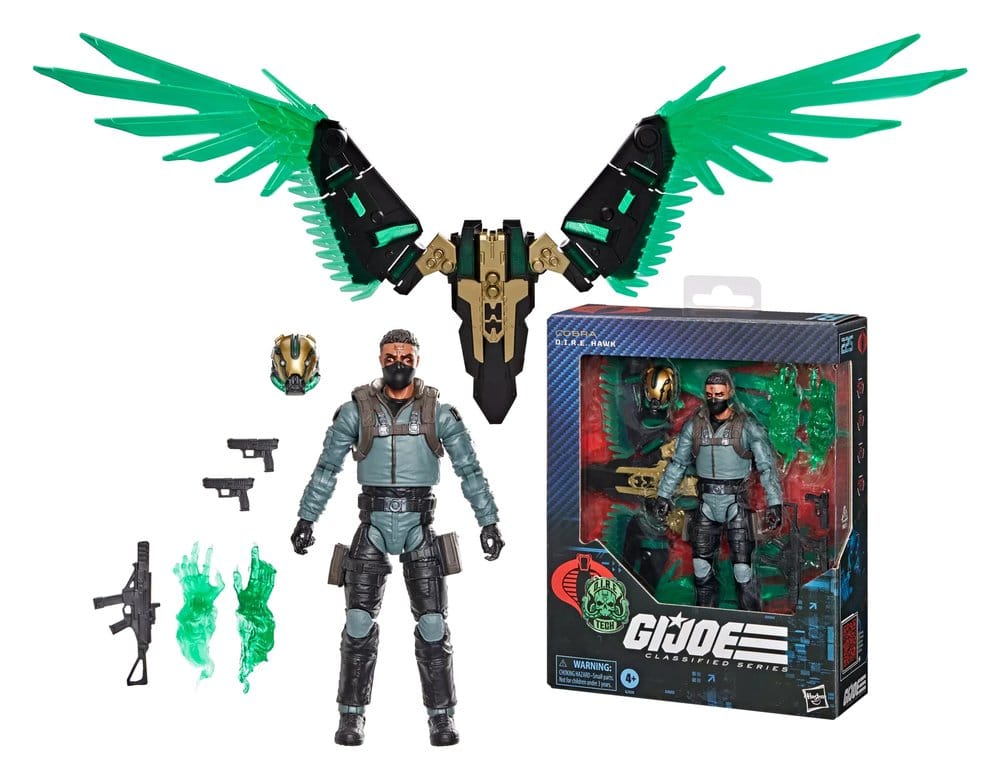 G.I. Joe Classified Series Action Figure #225 D.I.R.E. Hawk (Dread-Inducing Responsive Energy) 15 cm