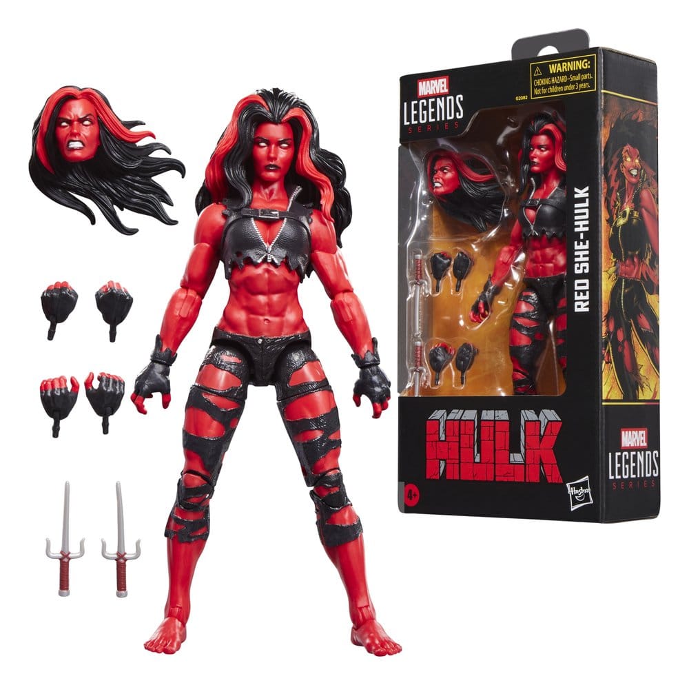 Hulk Marvel Legends Action Figure Red She-Hulk 15 cm