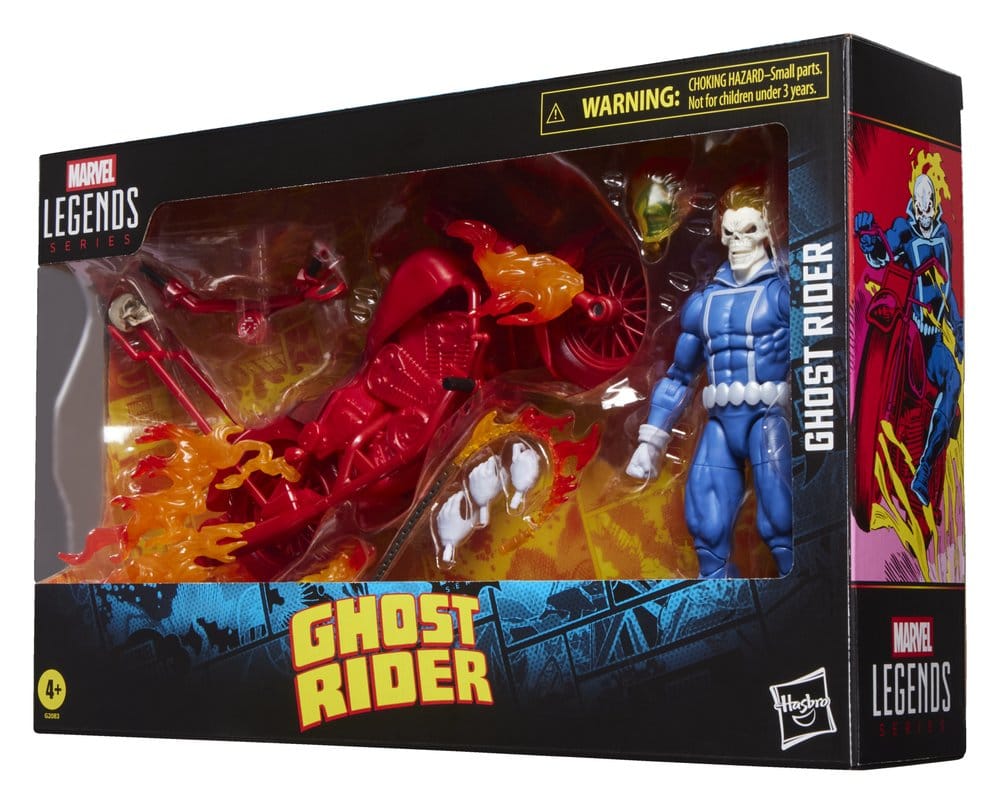 Ghost Rider Marvel Legends Action Figure Johnny Blaze with Motorcycle 15 cm