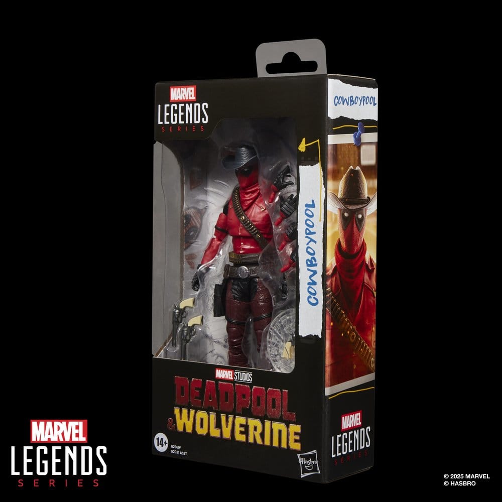 Deadpool & Wolverine Marvel Legends Action Figure Cowboypool 15 cm