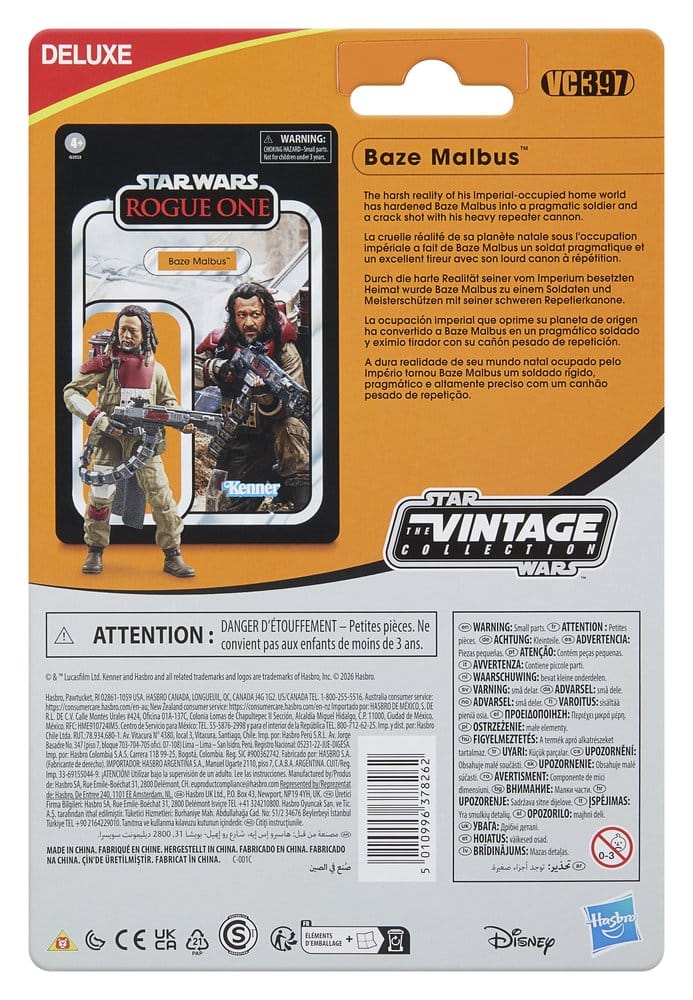 Star Wars: Rogue One Vintage Collection Action Figure Baze Malbus 10 cm