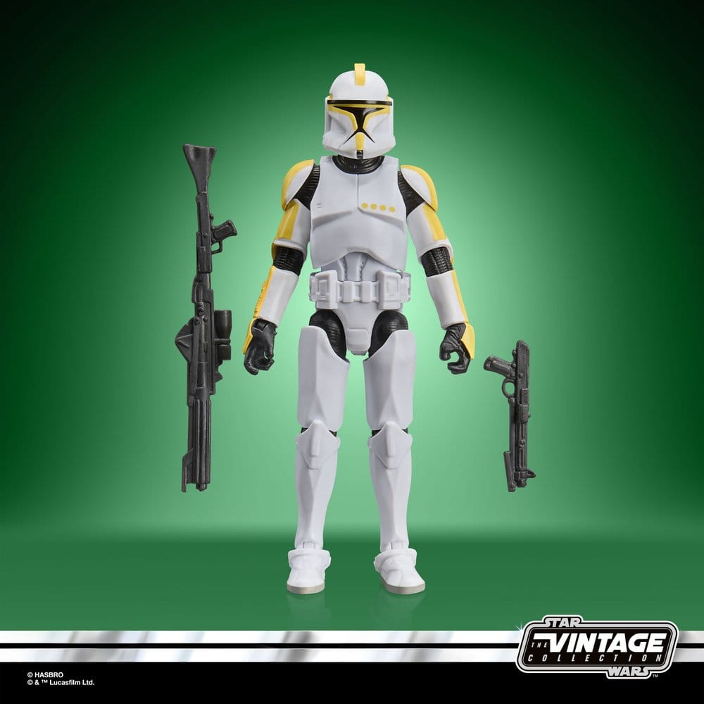 Star Wars Episode II Vintage Collection Action Figure Clone Trooper Commander 10 cm