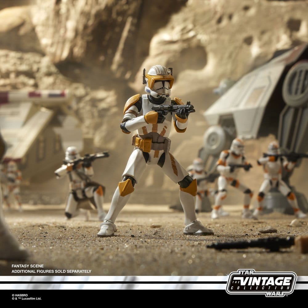 Star Wars Episode III Vintage Collection Action Figure 2-Pack Anakin Skywalker & Clone Commander Cody (Utapau) 10 cm