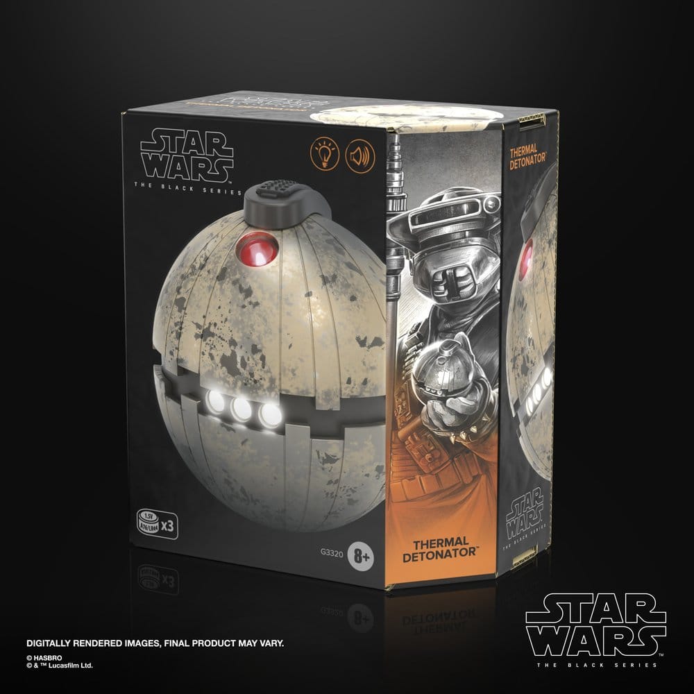 Star Wars Episode VI Black Series Electronic Thermal Detonator