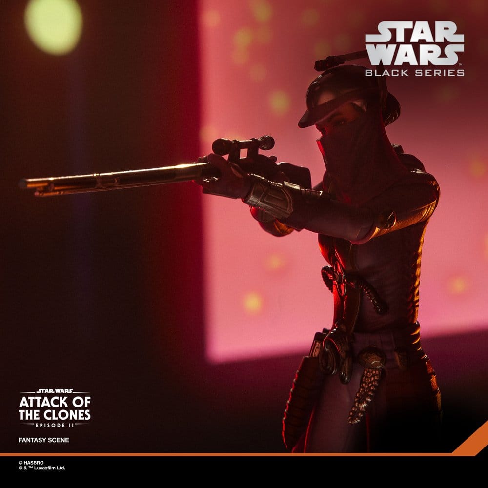 Star Wars Episode II Black Series Action Figure Zam Wesell 15 cm