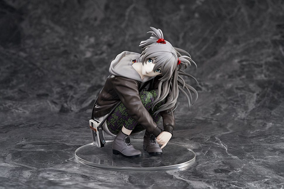 Neon Genesis Evangelion PVC Statue 1/7 Shikinami Asuka Langley Ver. Part 3 Radio Eva Original Color 12 cm