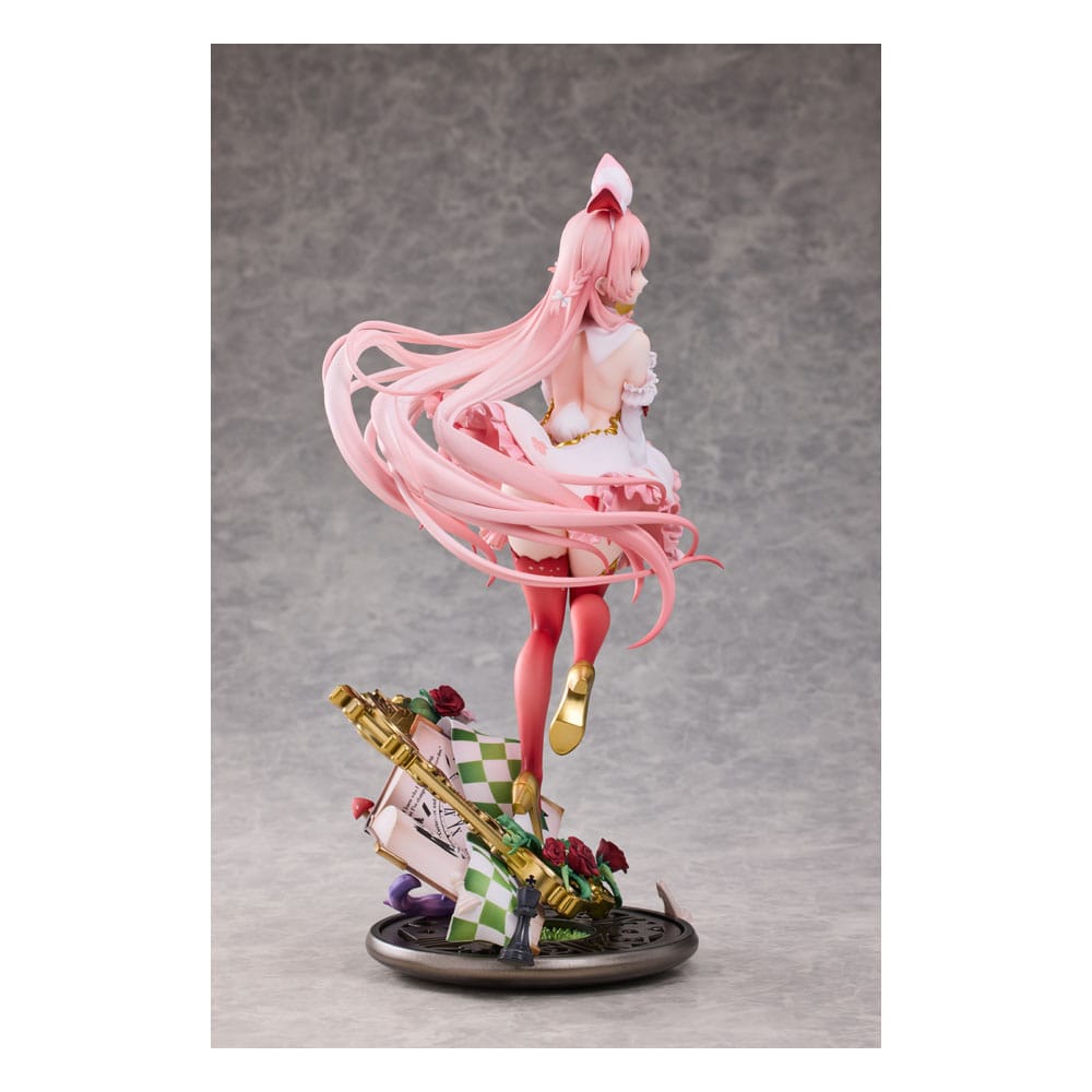 Original Character PVC Statue 1/7 White Rabbit Rosu Wonderland Ver. Illustrated by Rosuuri Deluxe Edition 29 cm