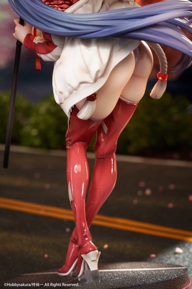 Original Character Miko Shoujo PVC Figure 1/7 Miko Race Queen Ver. 33 cm