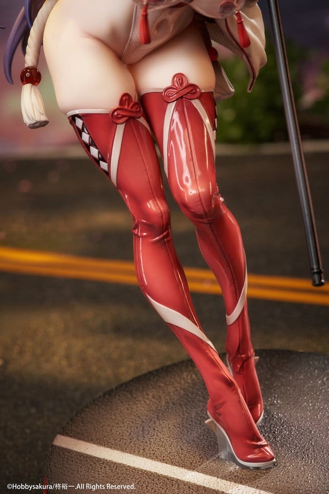 Original Character Miko Shoujo PVC Figure 1/7 Miko Race Queen Ver. Deluxe Edition 33 cm
