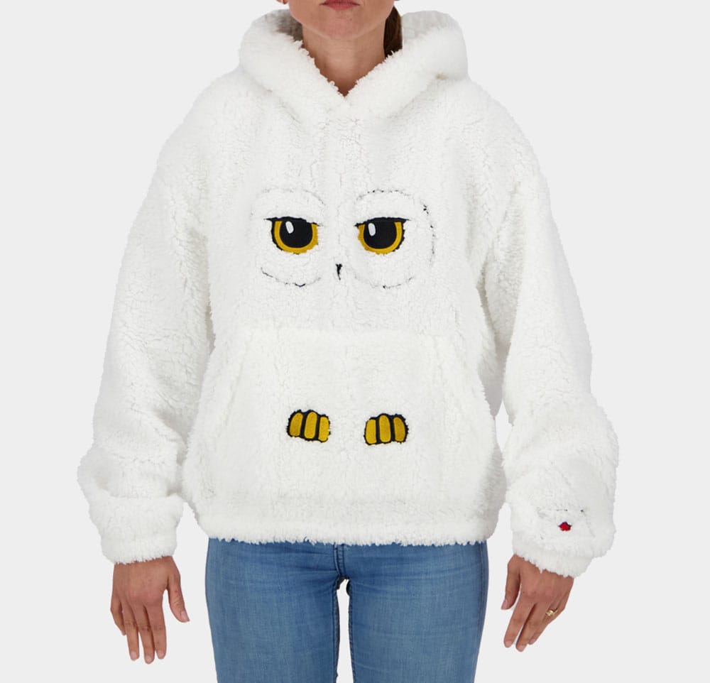 Harry Potter Teddy Hooded Sweater Hedwig Size XL