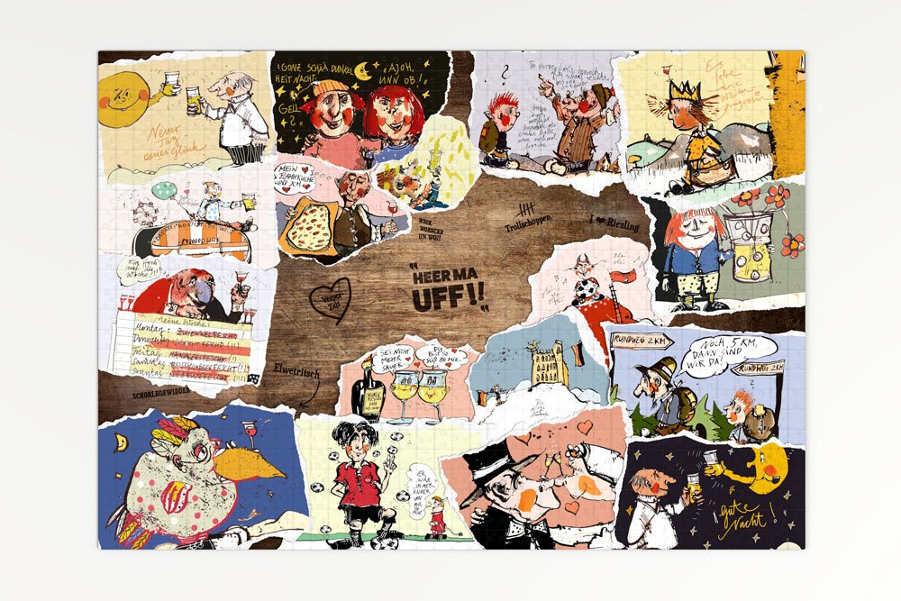 Heer Ma Uff!! - Das Pfalzpuzzle - Puzzle (1000 Teile)